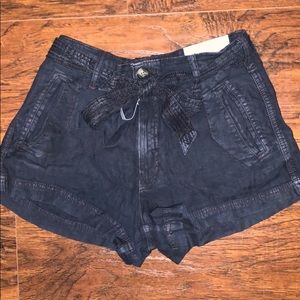 American Eagle Paperbag Mom shorts